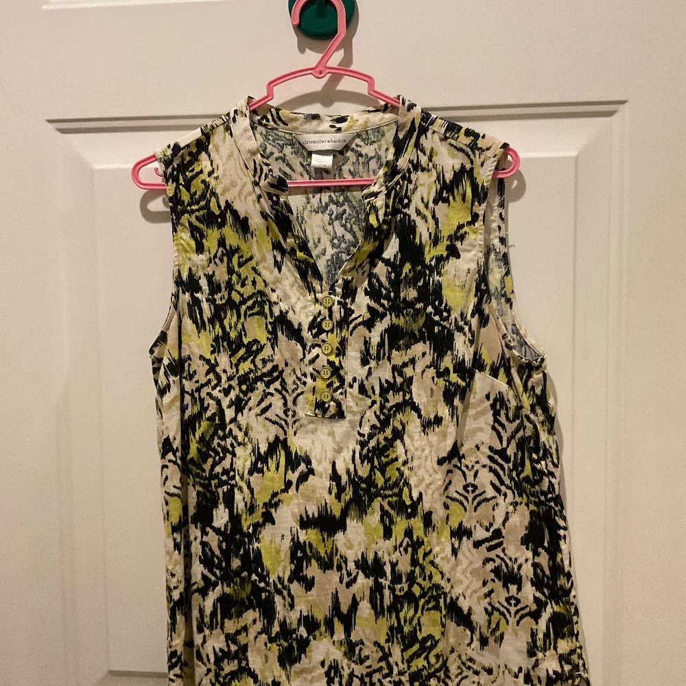 Christopher & Banks sleeveless top - Small